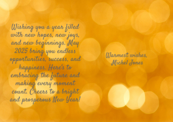 New Year Greeting Cards template preview 10