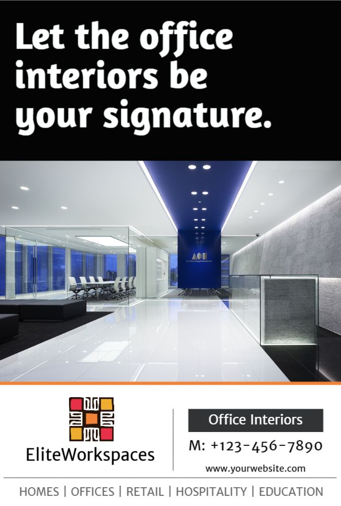 Real Estate Interior Design Economical Custom Posters Bulk Printing template preview 9