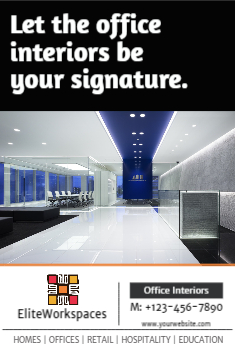 Real Estate Interior Design Economical Custom Posters Bulk Printing template preview 2