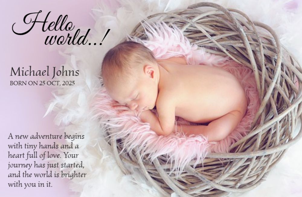 Baby Economical Custom Posters Bulk Printing template preview 7