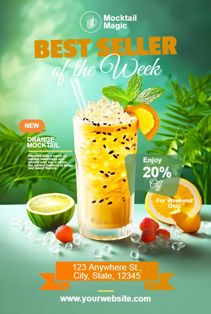 Food Hotel And Restaurant Economical Custom Posters Bulk Printing template preview 14