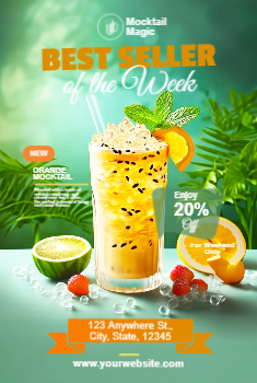 Food Hotel And Restaurant Economical Custom Posters Bulk Printing template preview 1