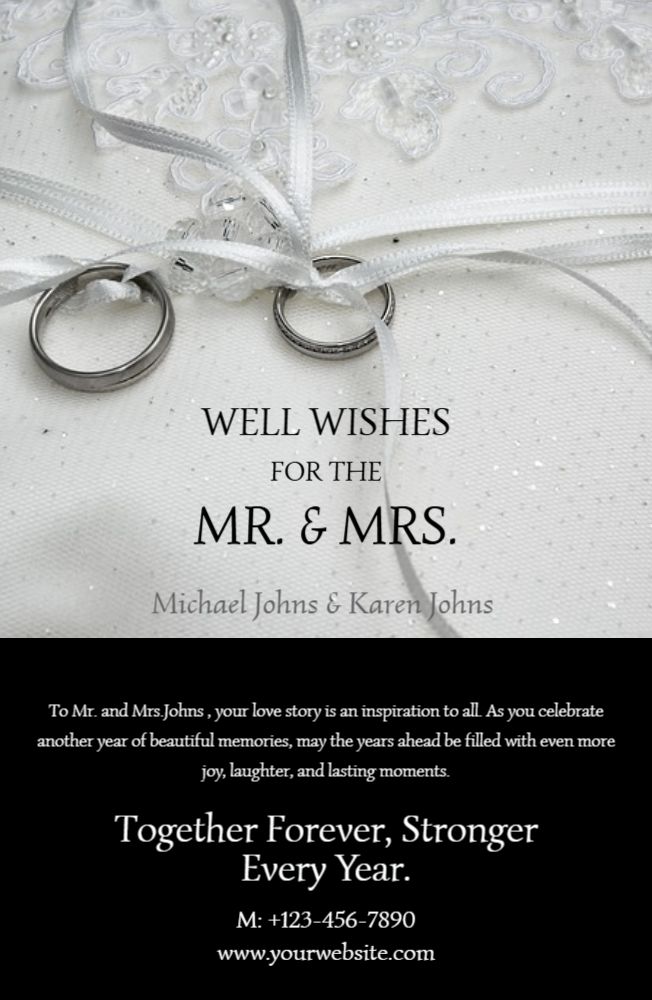 Wedding Economical Custom Posters Bulk Printing template preview 5