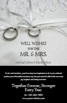 Wedding Economical Custom Posters Bulk Printing template preview 2