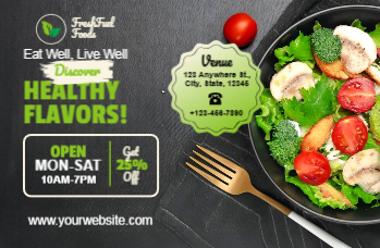 Food Hotel And Restaurant Economical Custom Posters Bulk Printing template preview 9