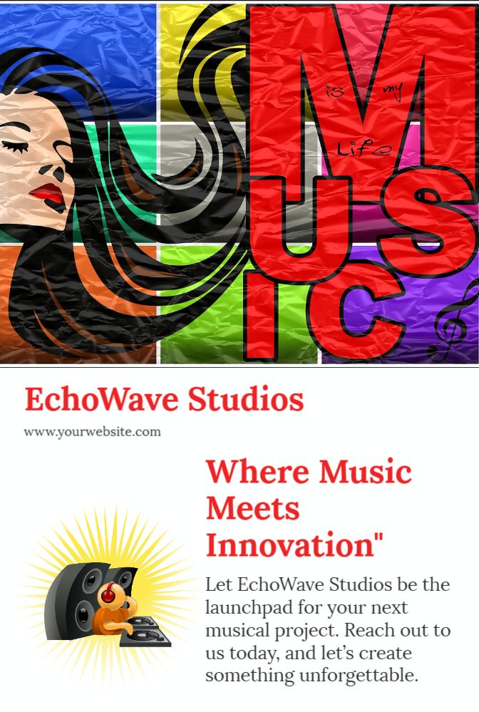 Music Dj Economical Custom Posters Bulk Printing template preview 7