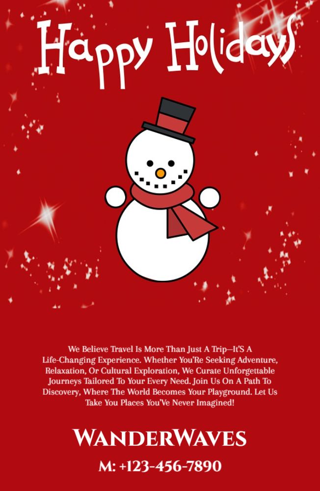Holidays Economical Custom Posters Bulk Printing template preview 11