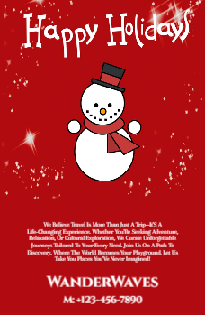 Holidays Economical Custom Posters Bulk Printing template preview 5