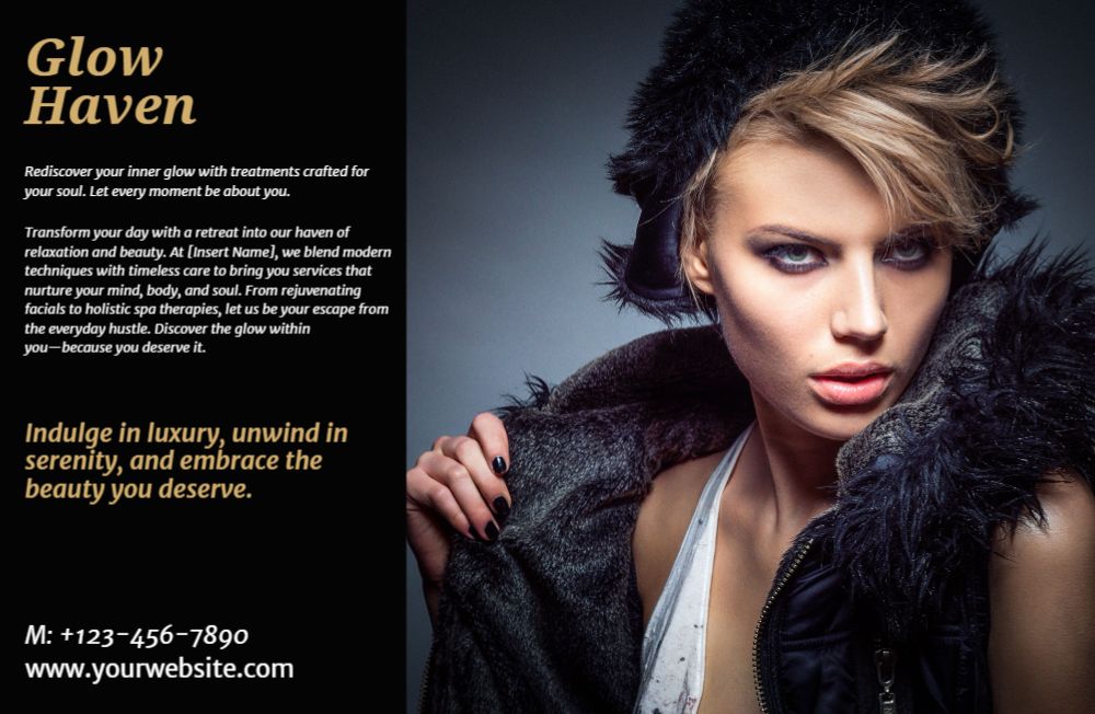 Beauty Economical Custom Posters Bulk Printing template preview 17
