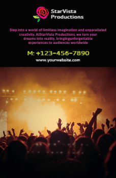 Entertainment Economical Custom Posters Bulk Printing template preview 3