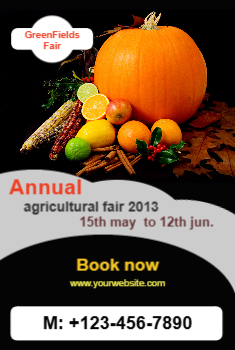 Agriculture Economical Custom Posters Bulk Printing template preview 4