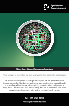 It And Internet Economical Custom Posters Bulk Printing template preview 3