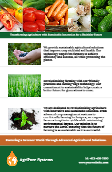 Agriculture Economical Custom Posters Bulk Printing template preview 7
