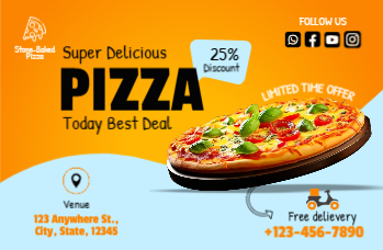 Food Hotel And Restaurant Economical Custom Posters Bulk Printing template preview 11