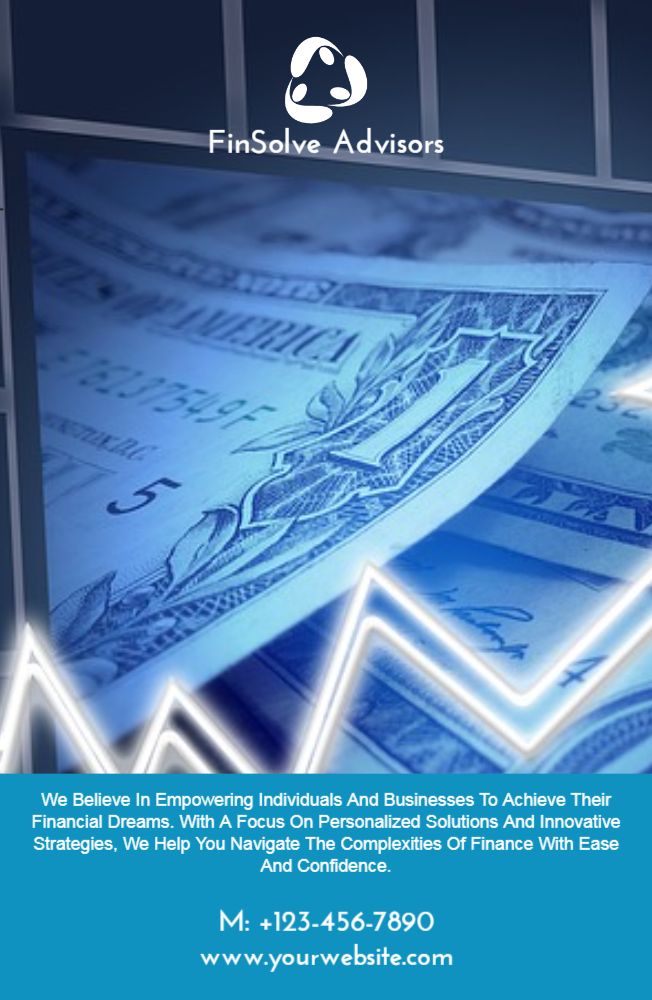Finance Economical Custom Posters Bulk Printing template preview 9
