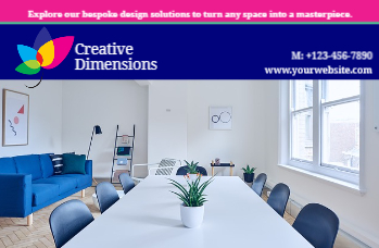 Real Estate Interior Design Economical Custom Posters Bulk Printing template preview 6