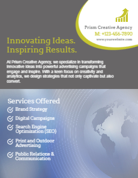 Cheap Flyers Printing template preview 14