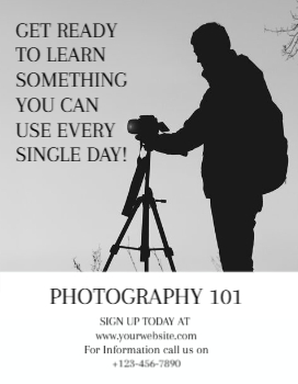 Arts And Photography Cheap Flyers Printing template preview 9