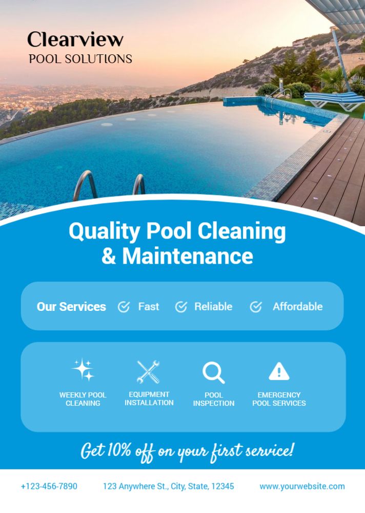 Business Services Cheap Flyers Printing template preview 12