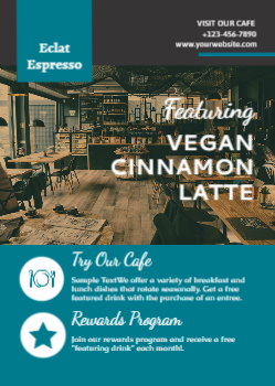Food Hotel And Restaurant Cheap Flyers Printing template preview 2