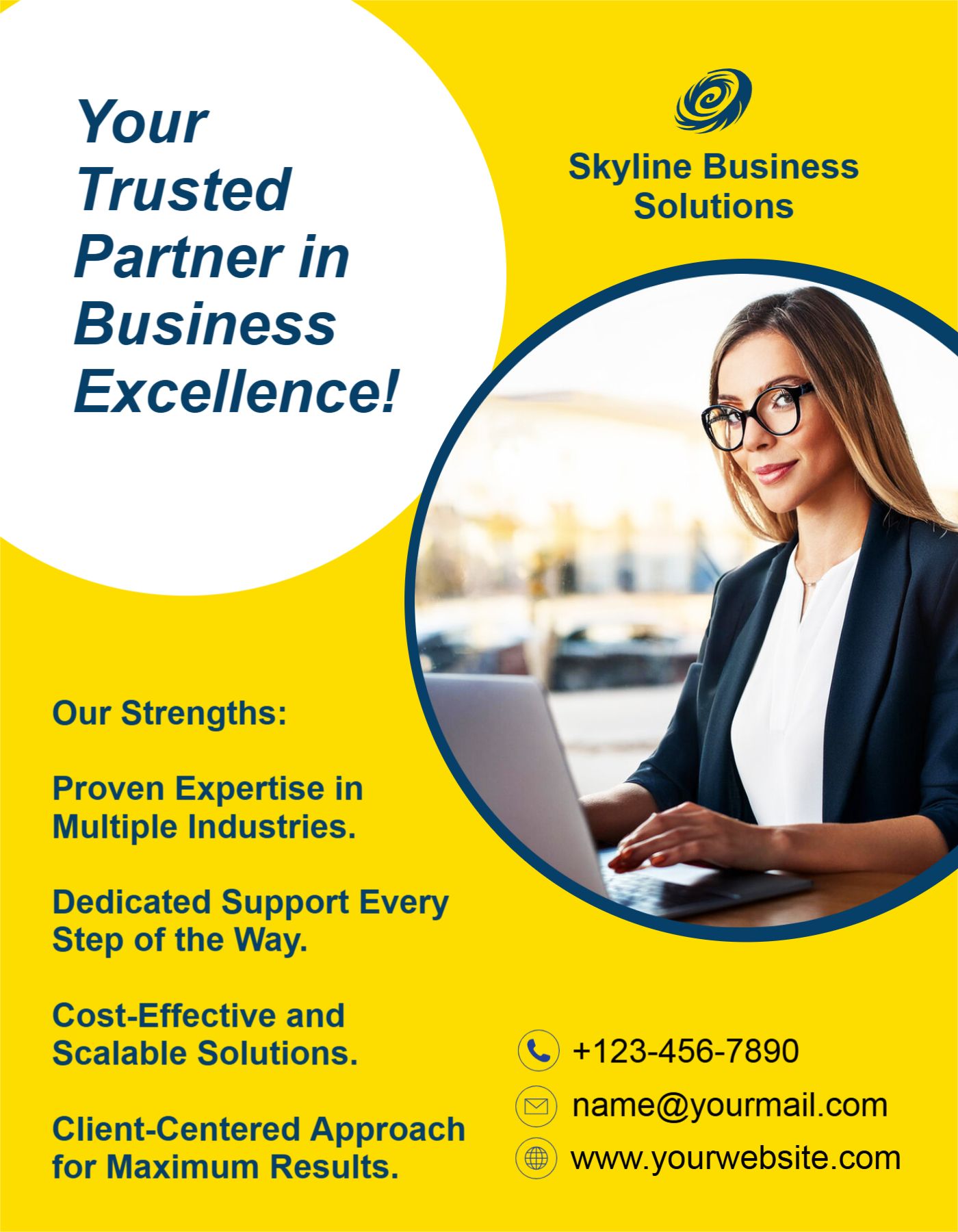 Communication Rush Flyers Printing template preview 5