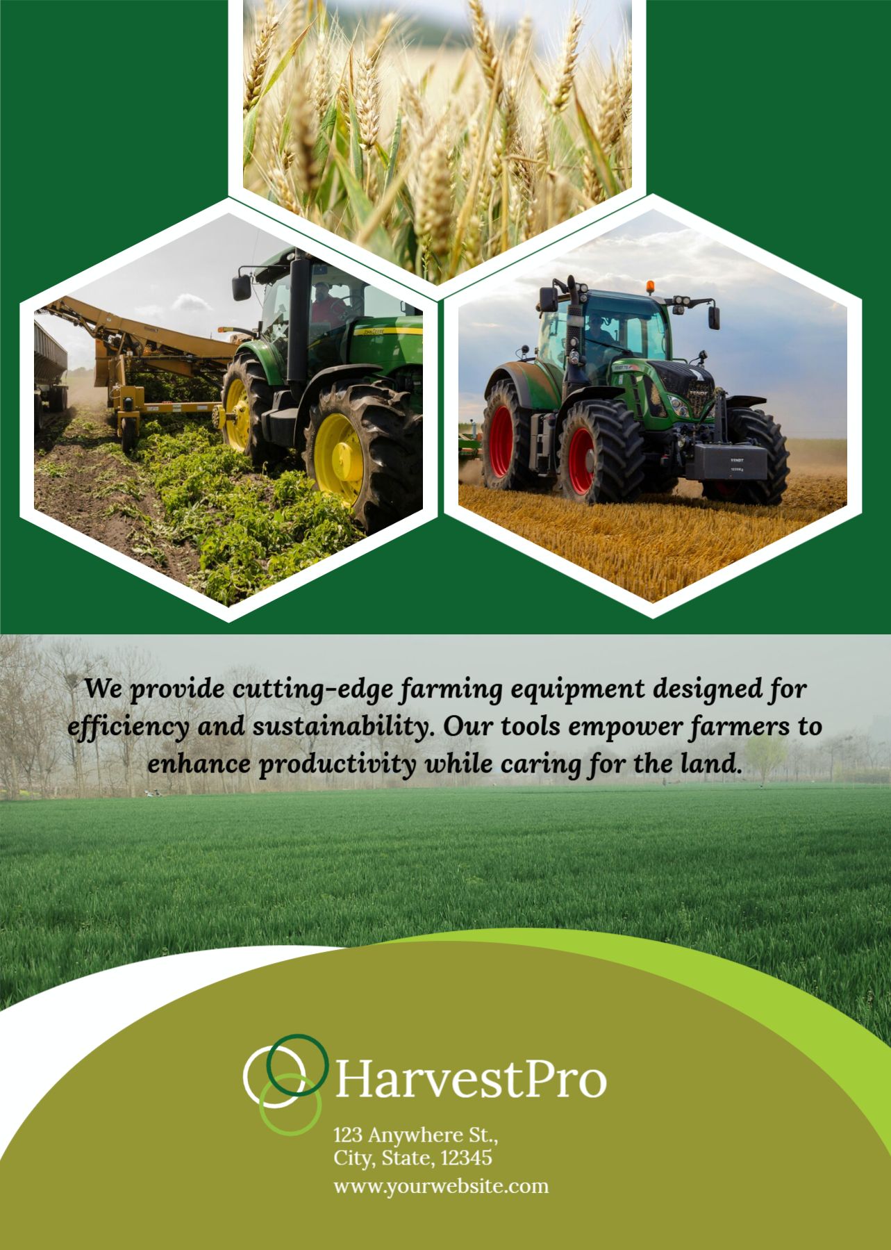 Agriculture Cheap Color Copies Printing template preview 4