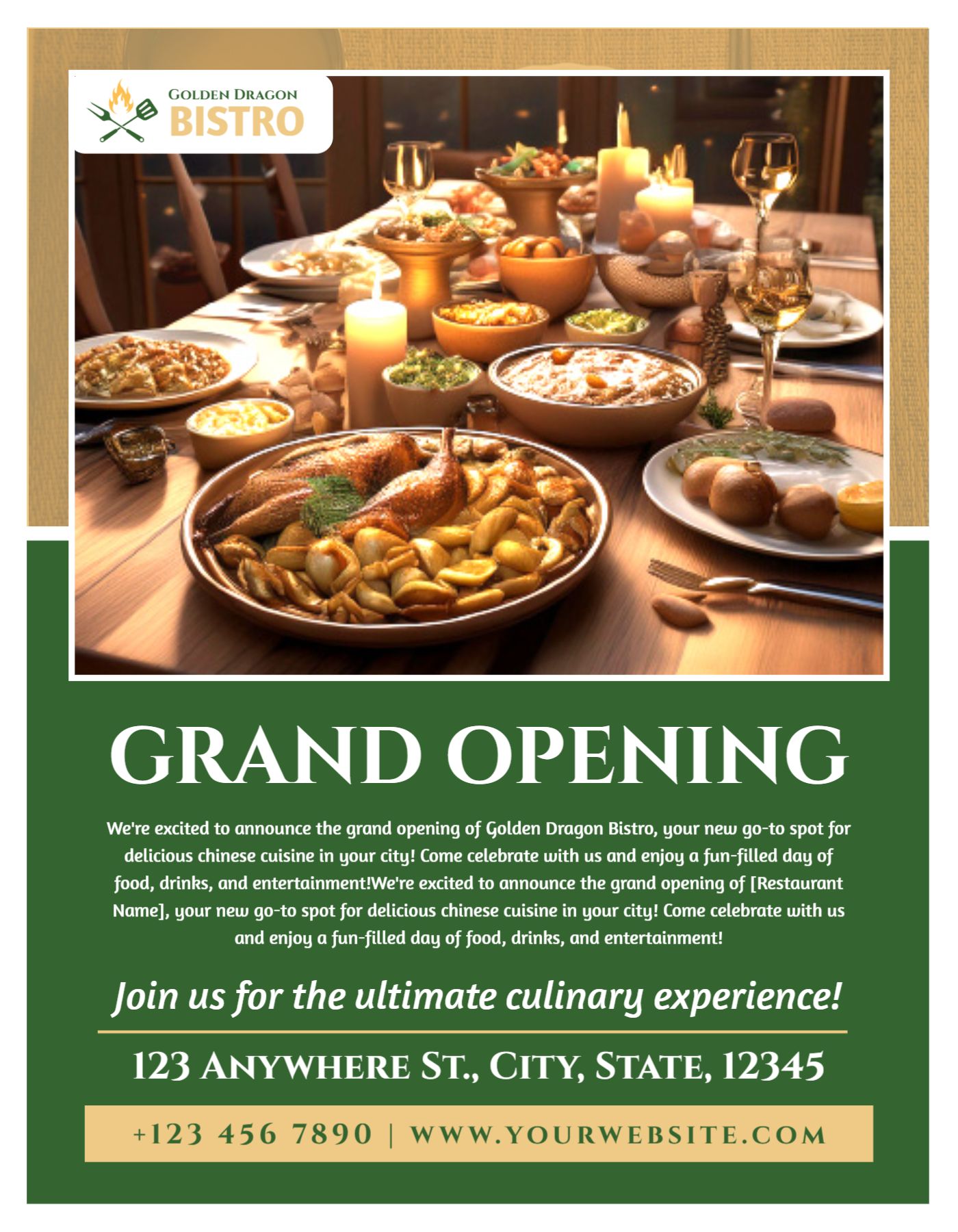 Coffee Bar Cheap Flyers Printing template preview 5