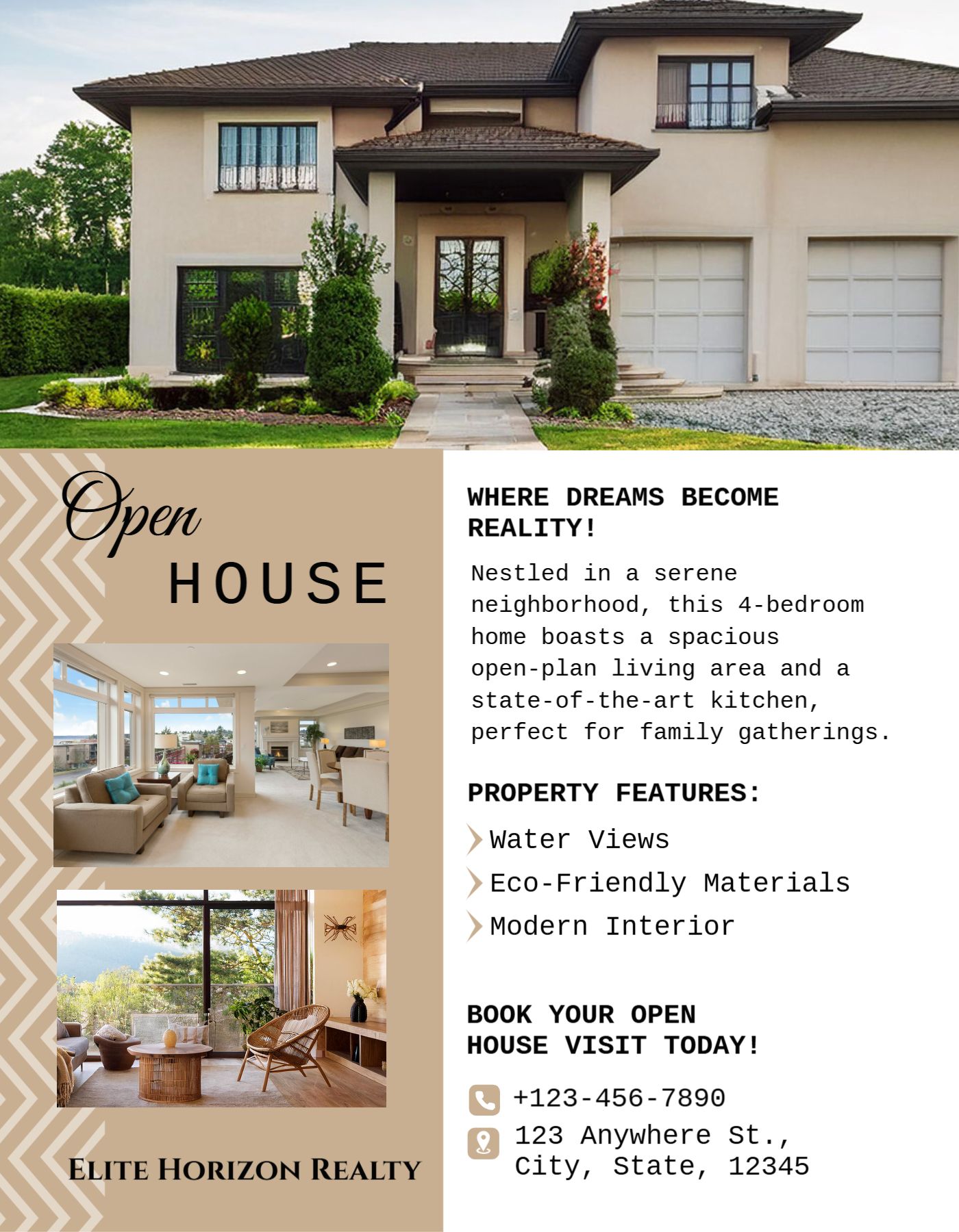 Real Estate Interior Design Rush Flyers Printing template preview 11