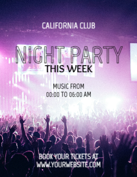 Music Dj Cheap Flyers Printing template preview 4
