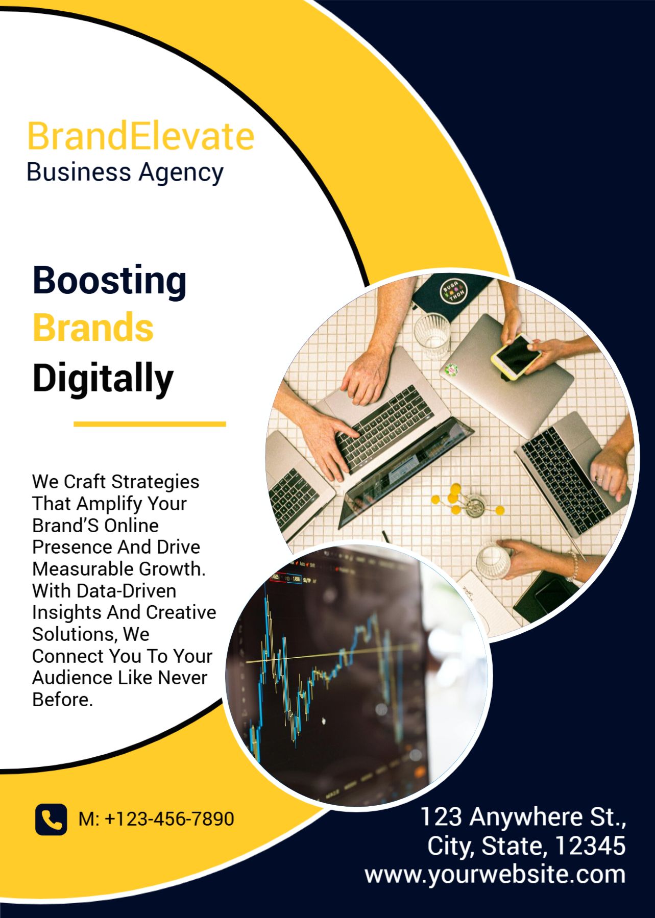 Marketing And Advertising Cheap Flyers Printing template preview 5
