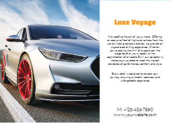 Automobile Rush Flyers Printing template preview 1