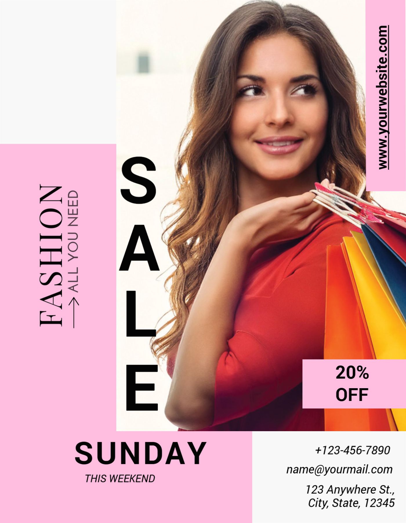 Retail Shop Stores Rush Flyers Printing template preview 5