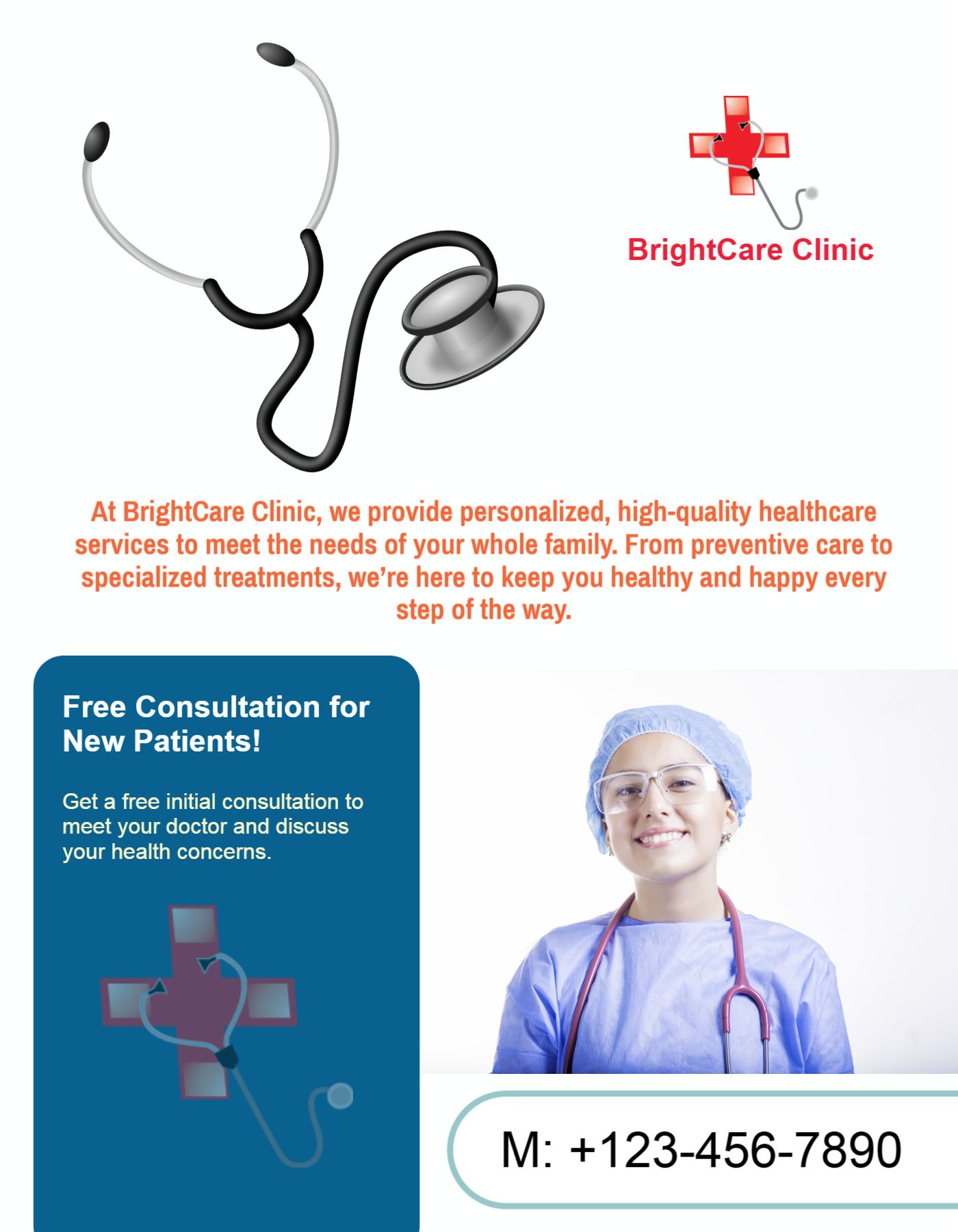 Health Care And Pharma Cheap Flyers Printing template preview 7