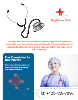 Health Care And Pharma Cheap Flyers Printing template preview 3