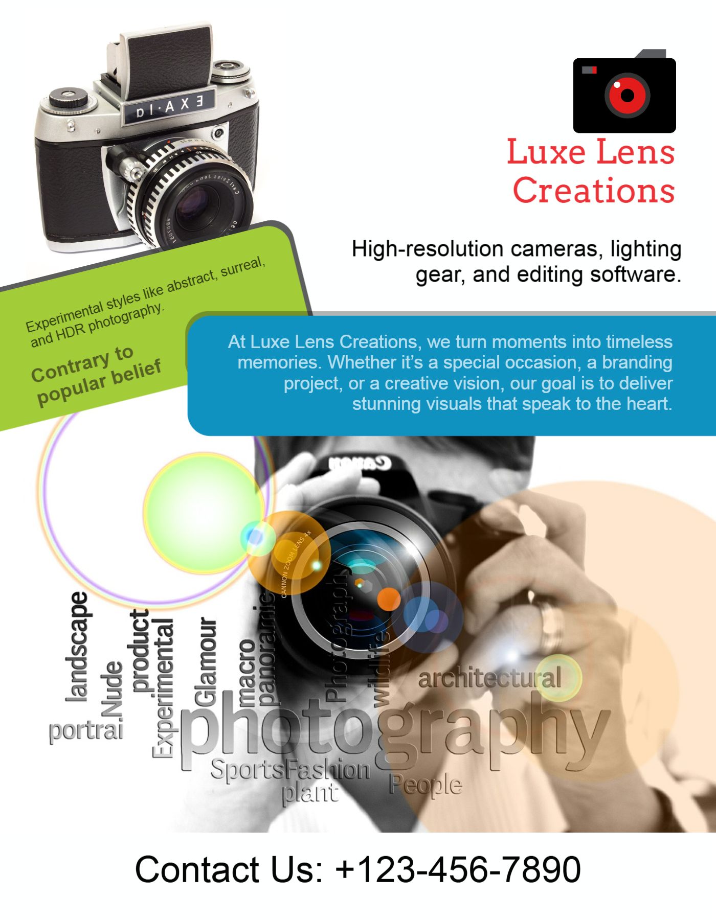 Arts And Photography Cheap Flyers Printing template preview 24