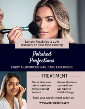Cheap Flyers Printing template preview 5