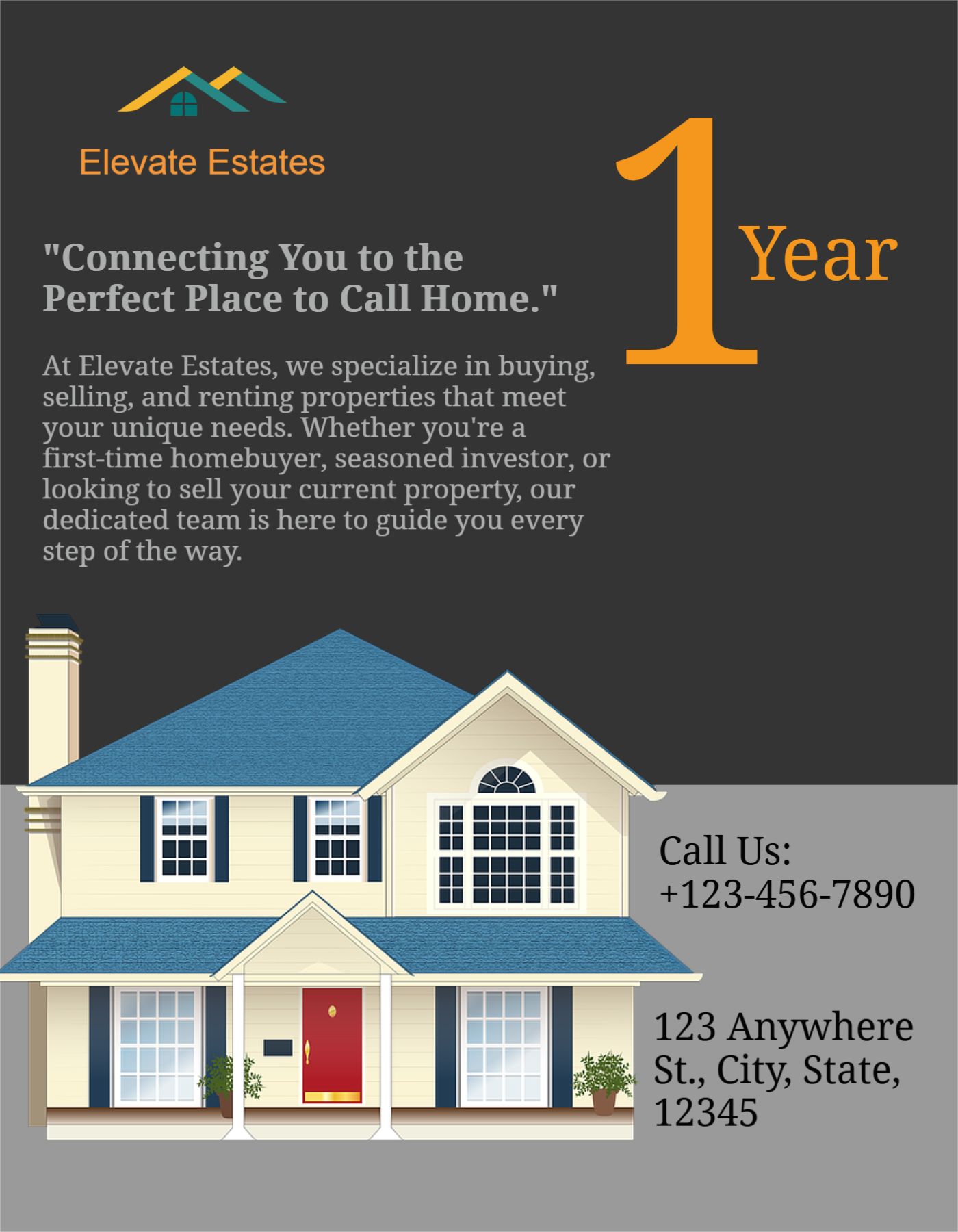 Real Estate Interior Design Rush Flyers Printing template preview 13
