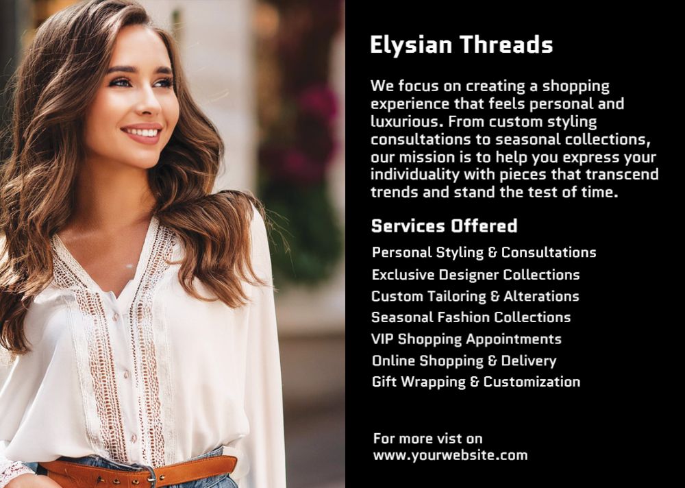 Fashion Cheap Flyers Printing template preview 5