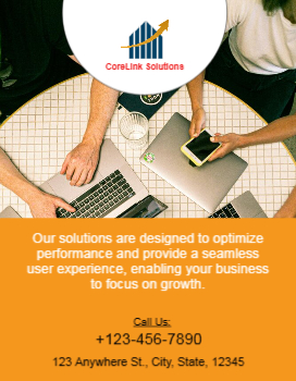 Business Services Cheap Flyers Printing template preview 6