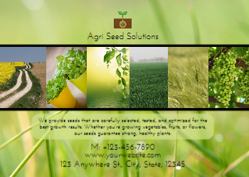 Agriculture Rush Flyers Printing template preview 3