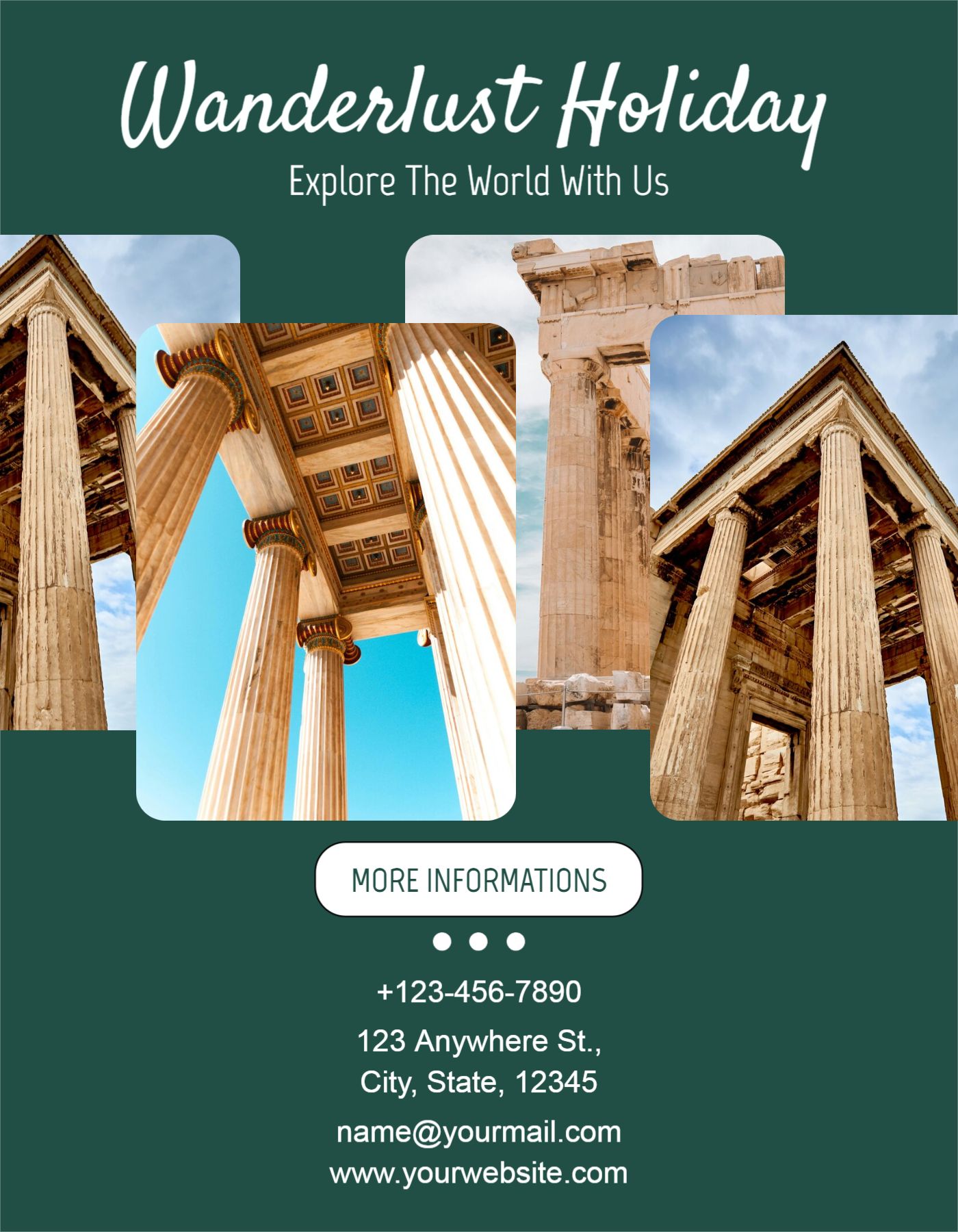 Holidays Cheap Flyers Printing template preview 5