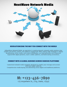 Communication Rush Flyers Printing template preview 1