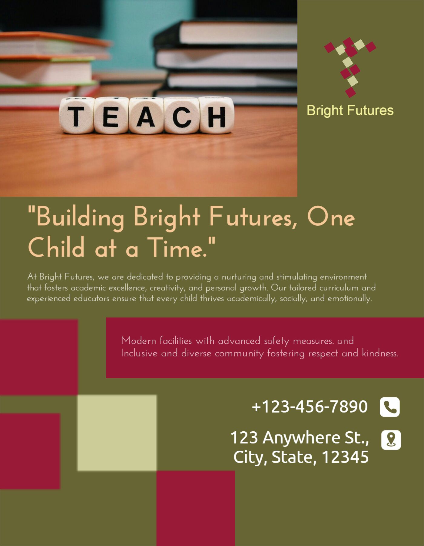 Clean Simple Cheap Flyers Printing template preview 5