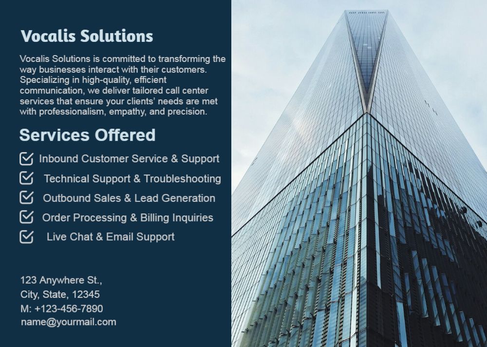 Communication Cheap Flyers Printing template preview 7