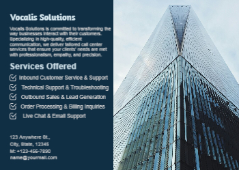 Communication Cheap Flyers Printing template preview 3