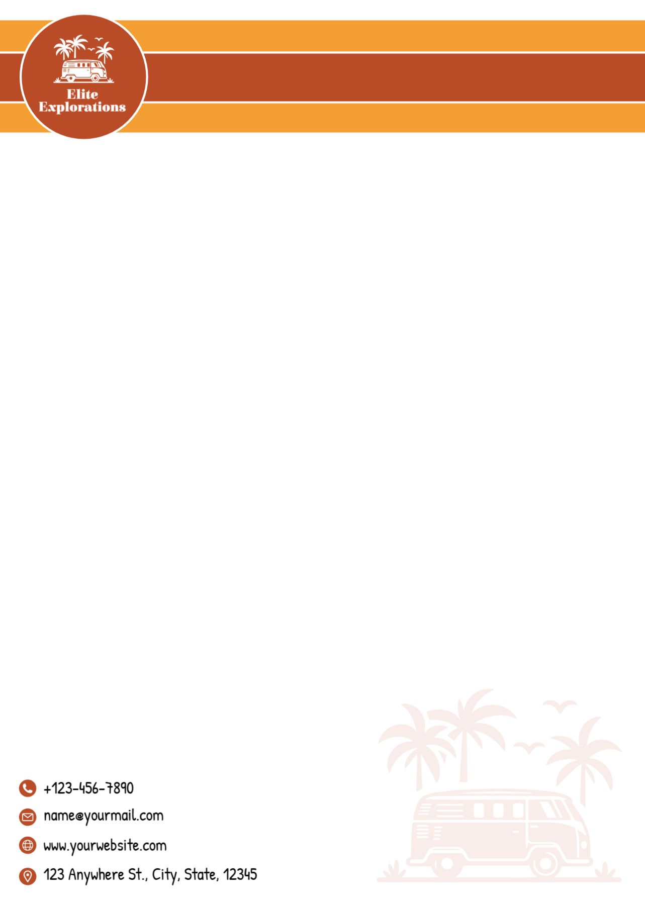 Holidays Custom Letterhead Printing template preview 23