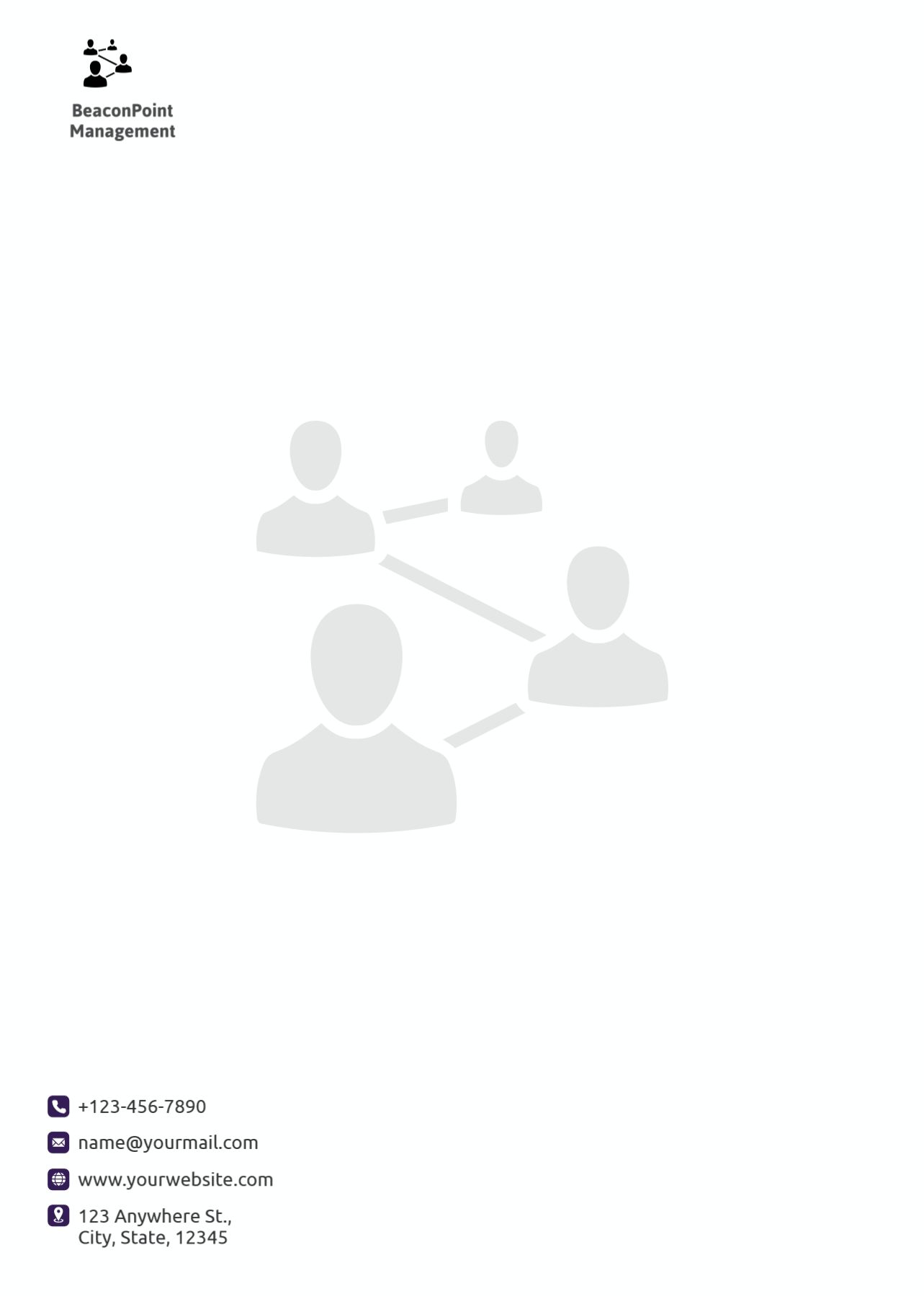 Clean Simple Custom Letterhead Printing template preview 24