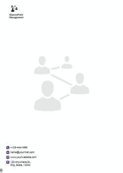 Clean Simple Custom Letterhead Printing template preview 9