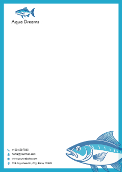 Animal Pets Custom Letterhead Printing template preview 11