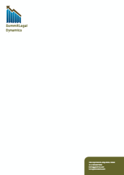 Finance Custom Letterhead Printing template preview 1